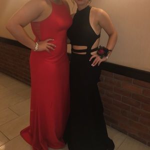 black prom dress size 4